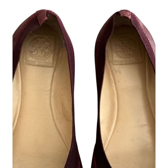 Tory Burch Bordeaux Caroline’s Flats, Ballet Flats.  9.5 - Picture 6 of 11